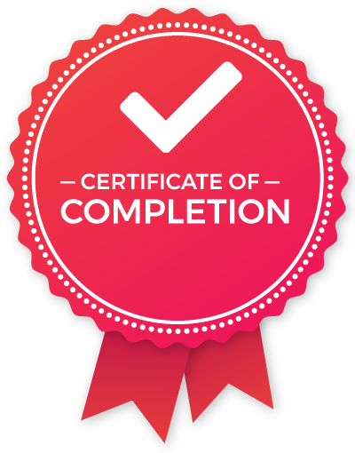 Certificate of Completion